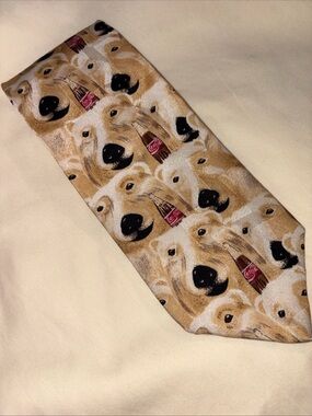 Coke Men's Necktie Polar Bear Glass Bottle Coca Cola Tie Made in USA 58" x 4"